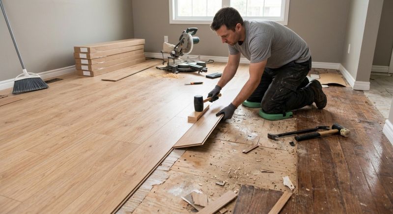 Laminate Floor Installation in Kingston, WA