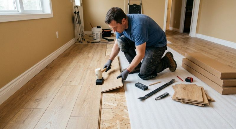 Laminate Floor Remodeling in Redmond, WA
