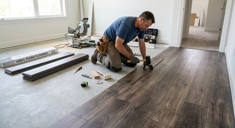 Linoleum Floor Installation in Kent, WA