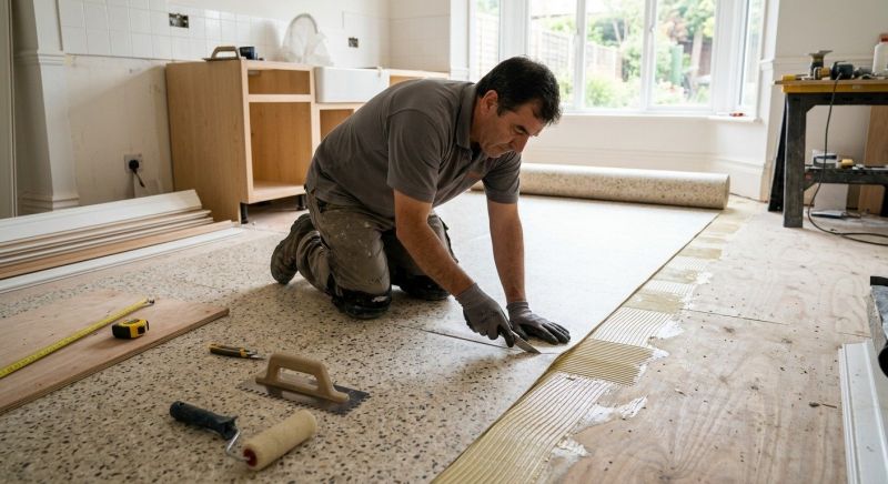 Linoleum Floor Installation in Lake Stevens, WA