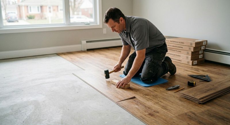 Linoleum Floor Installation in Lake Stevens, WA