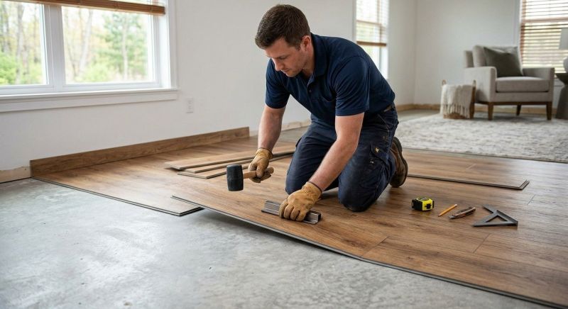 Luxury Vinyl Tile Installation in Everett, WA