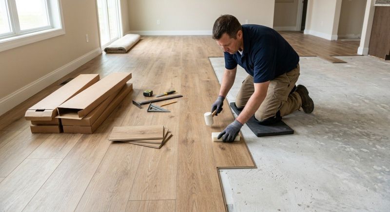 Luxury Vinyl Tile Installation in Renton, WA