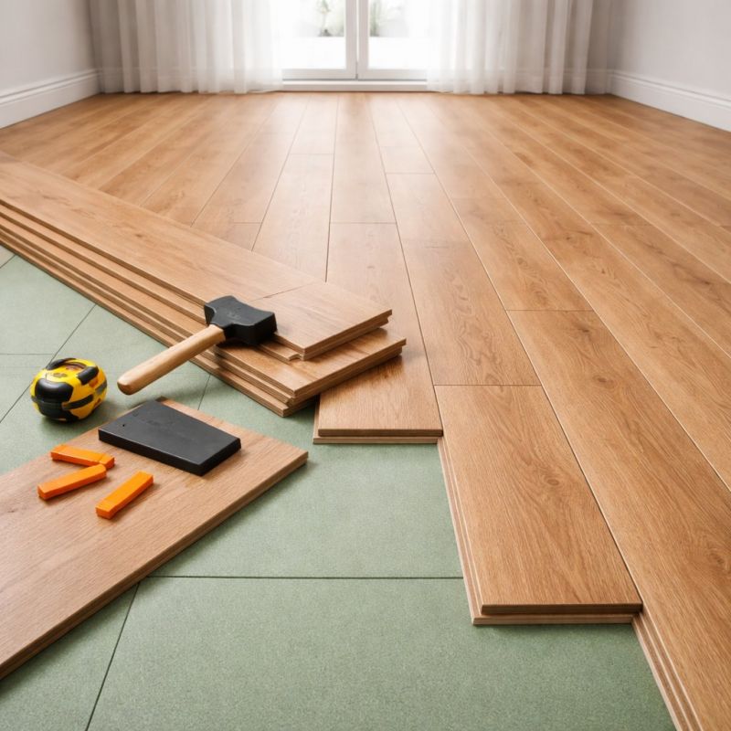 Plank Laminate Installation in Redmond, WA