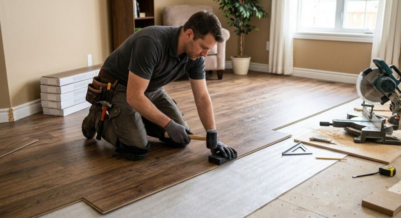 Plank Laminate Installation in Redmond, WA