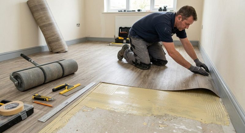Sheet Flooring Installation in Kent, WA