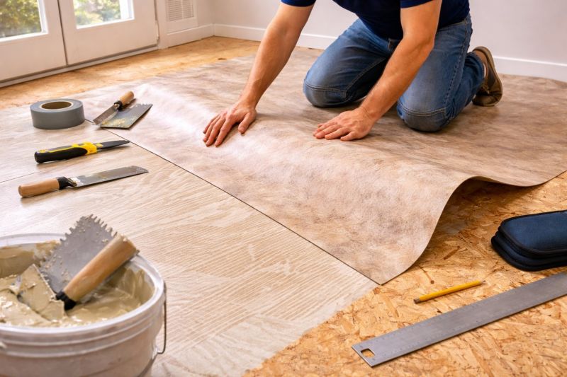 Sheet Vinyl Installation in Bothell, WA
