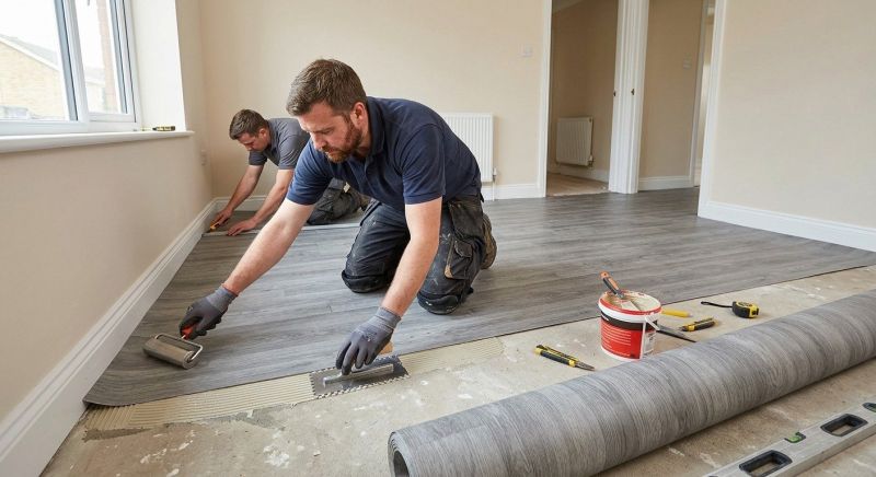 Sheet Vinyl Installation in Bothell, WA