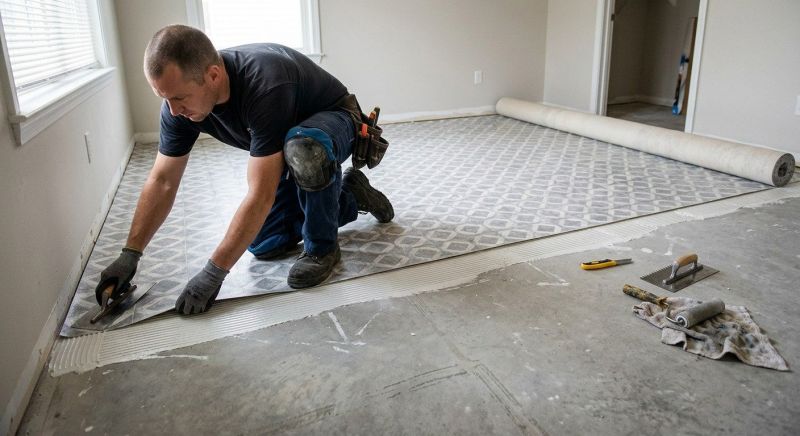 Sheet Vinyl Installation in Seattle, WA