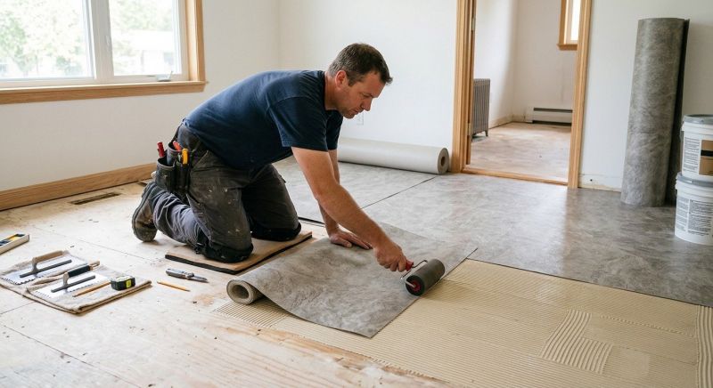 Sheet Vinyl Installation in Vashon, WA