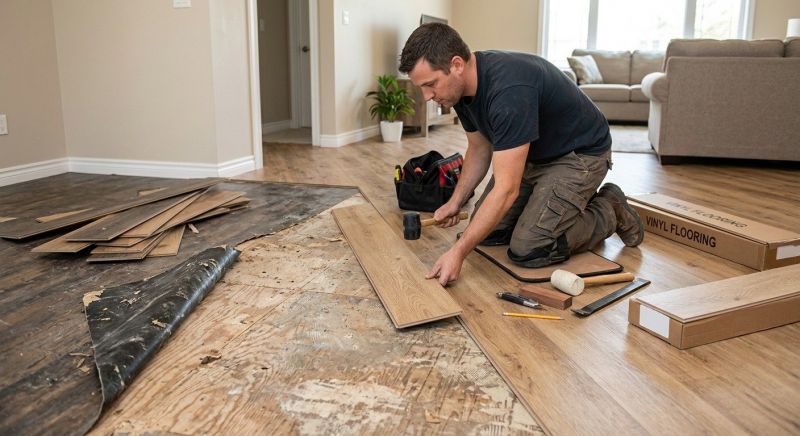 Vinyl Flooring Installation in Bothell, WA