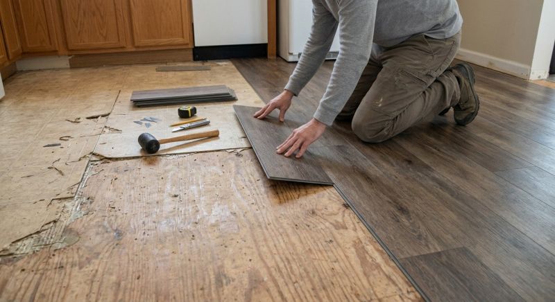Vinyl Flooring Installation in Edmonds, WA