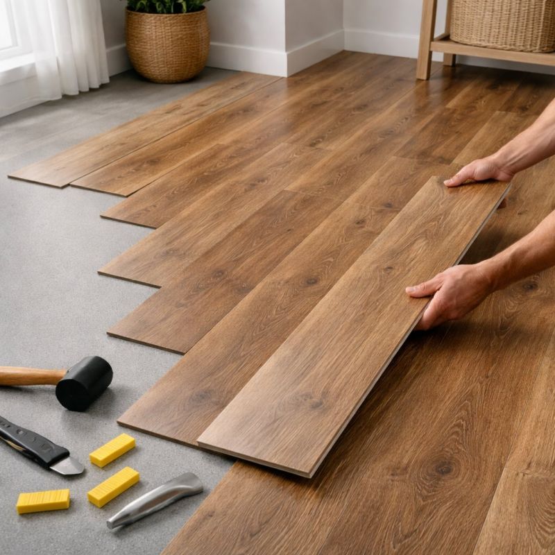 Vinyl Plank Floor Installation in Redmond, WA